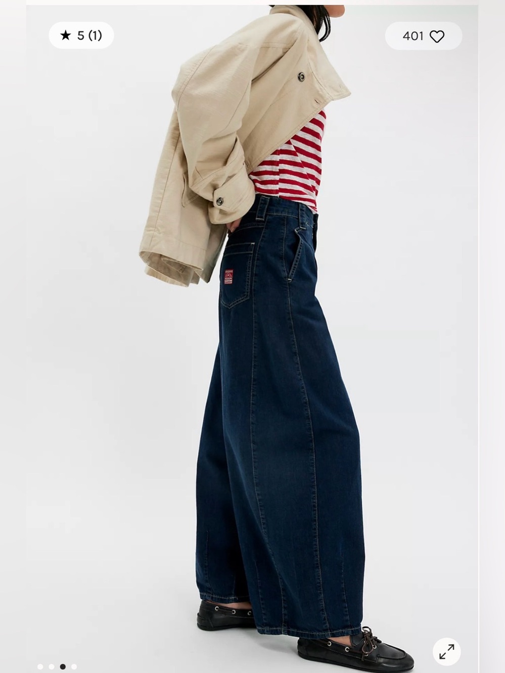 NWOT Damson Madder Erica Jeans - 10 - Picture 3 of 11